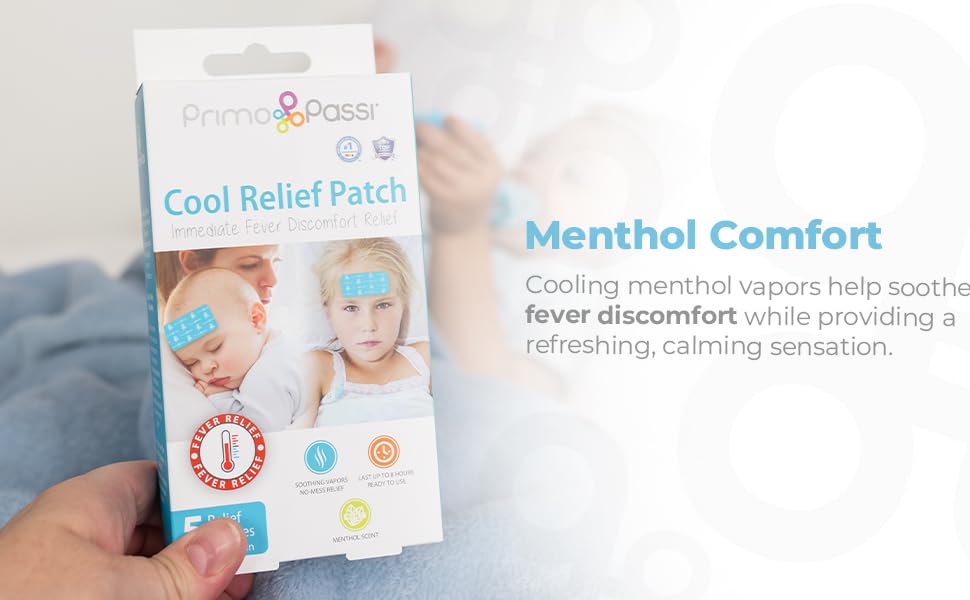 menthol comfort, menthol vapor help soothe fever discomfort