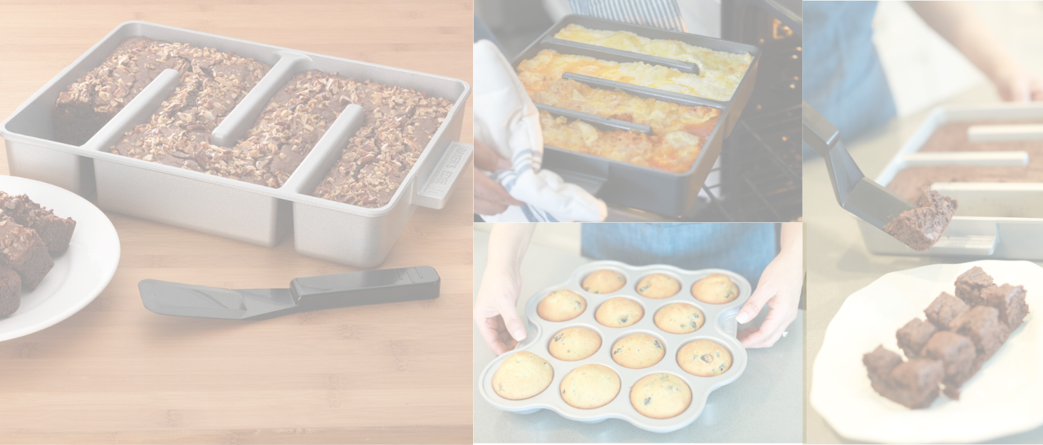 Baker's Edge Brownie Pan The Original All Edges Brownie