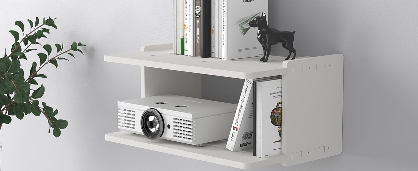 AREAJD Projector Wall Mount Shelf, Projector Shelf