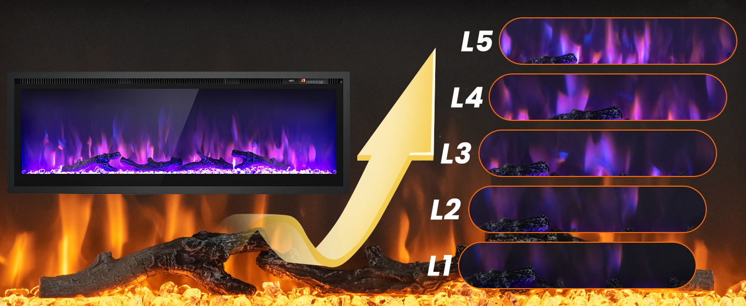 electric fireplace