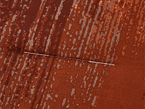 WONGS BEDDING Comforter Set King, Thanksgiving Burnt Orange 7 Pieces Bed in a Bag Abstract Gradient Soft Microfiber Fall Terracotta Bedding Set with Flat Sheet, Fitted Sheet, Pillow Shams, Pillowcases Exquisite Workmanship