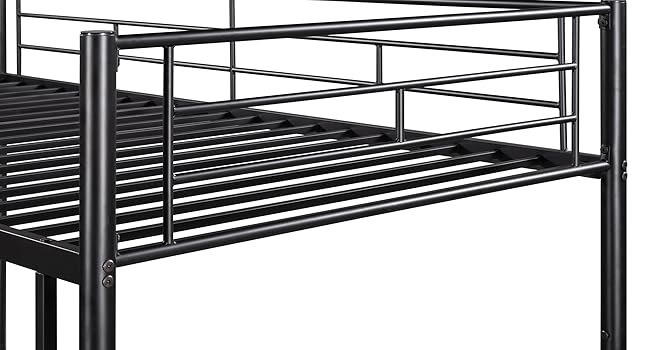Amazon.com: Harper & Bright Designs Twin Over Twin Metal