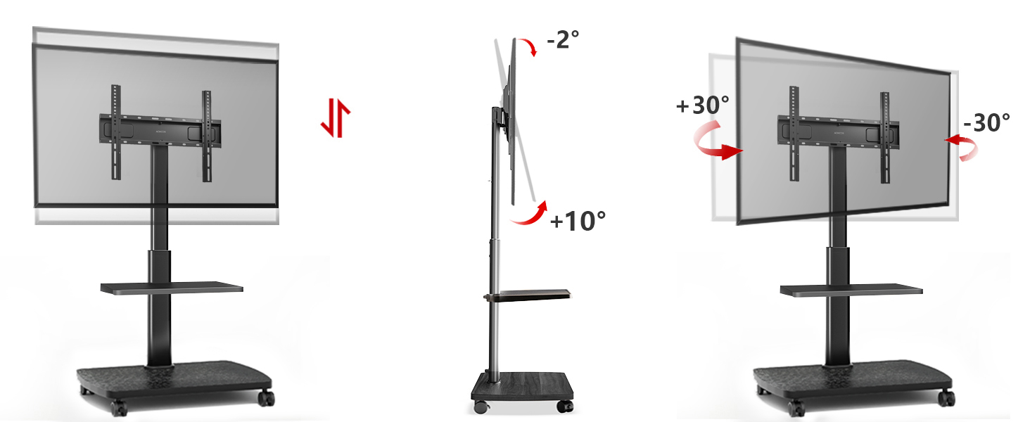 高度、角度调整