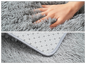 Modern Fluffy Shag Rugs for Living Room Non Slip Teens Dorm Light Grey Floor Carpets(5 x 8)  
Fluffy Grey Shaggy Rugs fo Df1eceb4 B5df 411c 8b4a E892e7337aea. CR0,0,300,225 PT0 SX300 V1