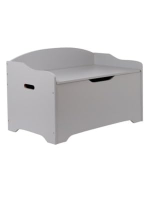 ottoman wooden storage chest bench stool seat trunk toy box bedding blanket lid