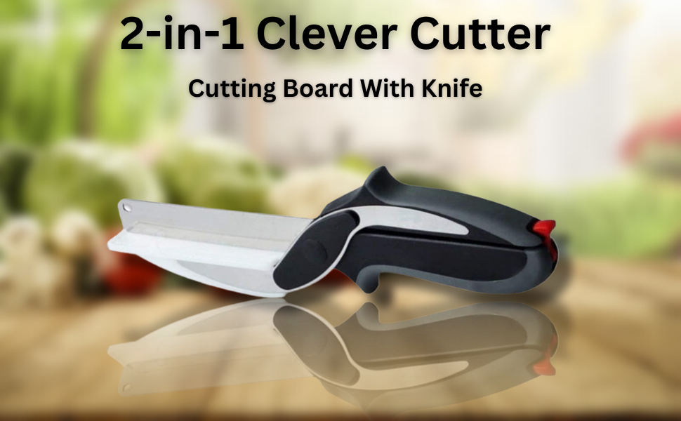 Stainless Steel Kitchen Scissors with Cutting Board Builtin All