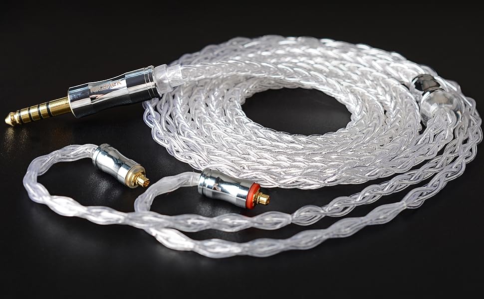 NICEHCK 詰め合わせ Amazon | NICEHCK LitzPS Pro イヤホンケーブル 4N8芯純銀 99.99