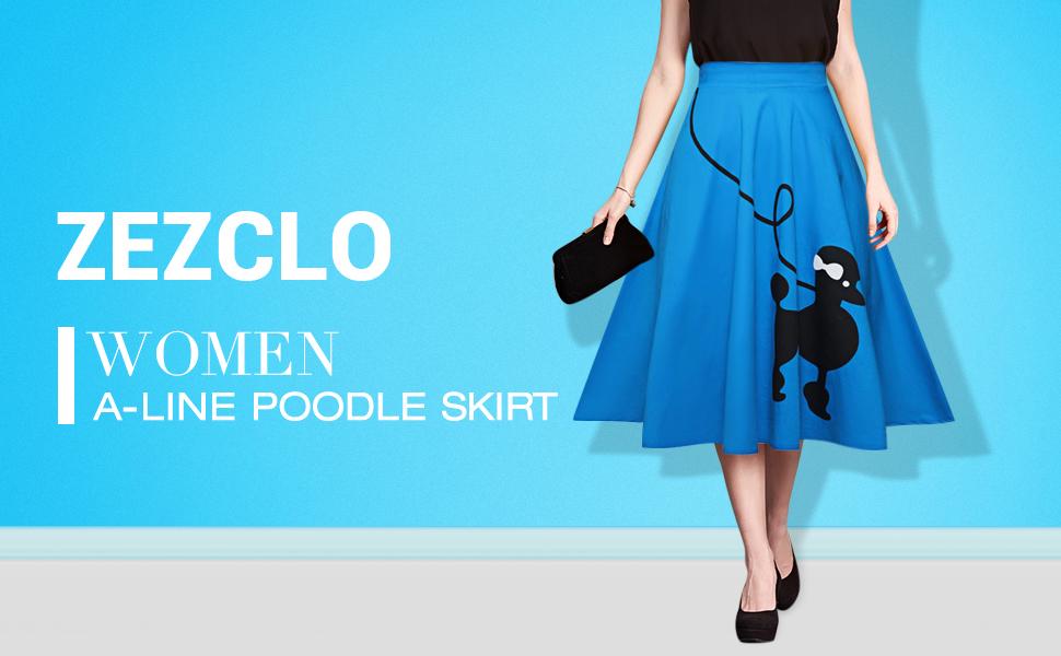 Amazon.com: ZEZCLO Women's Dog Printed High Waist Poodle