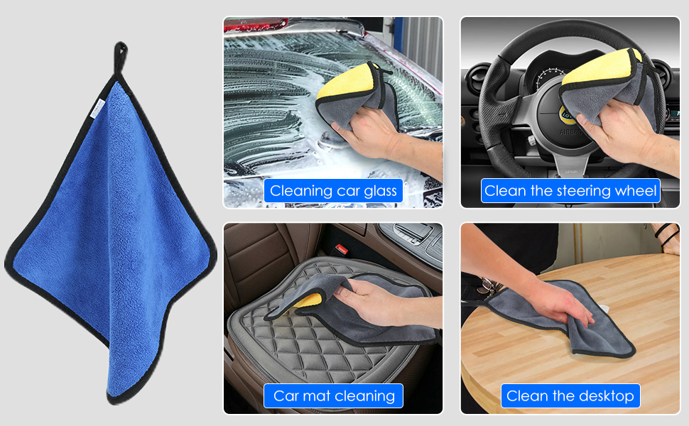 car cleaning towel
