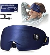 Heated Eye Mask for Dry Eyes - Silk Cordless Warm Eye Compress Moist Heat, FSA HSA Eligible, Eye ...