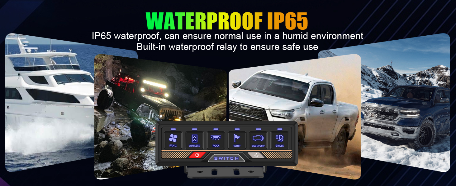 bluetooth truck light switch