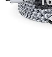 16 FT Extra Long i-Phone Charger Cord 60W USB C and Lightnin Cable 2 in 1, Braided USB C Cable 15...