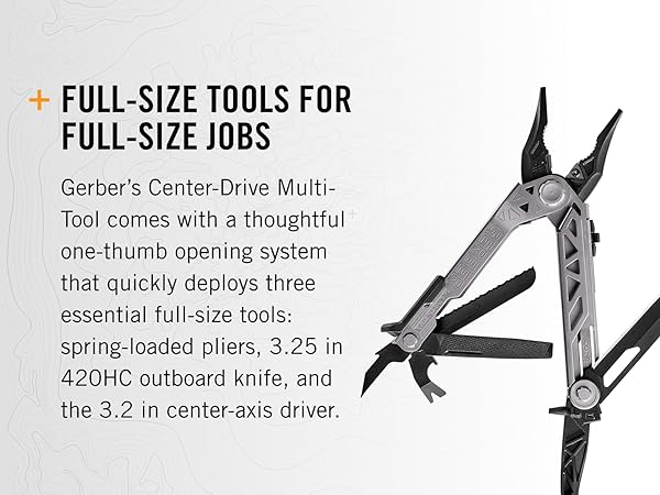 Amazon.com: Gerber Gear Center-Drive Multitool - Includes