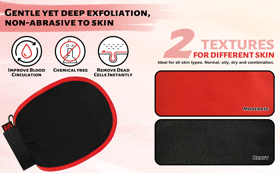 spa cell exfoliating mitt