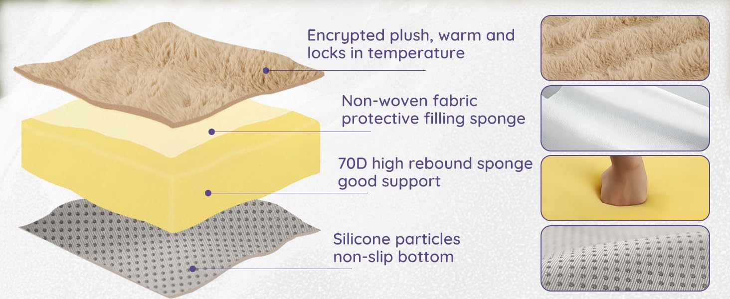 Sutteles Custom Bubble Velvet Bay Window Cushion; Window