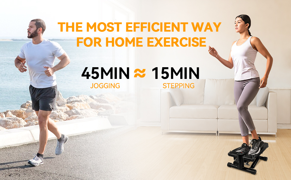 MOSUNY Mini Steppers for Exercise at Home, Stair Steppers