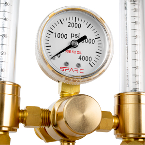 High quality durable argon co2 regulator ideal for MIG and TIG welder with an easy to read display