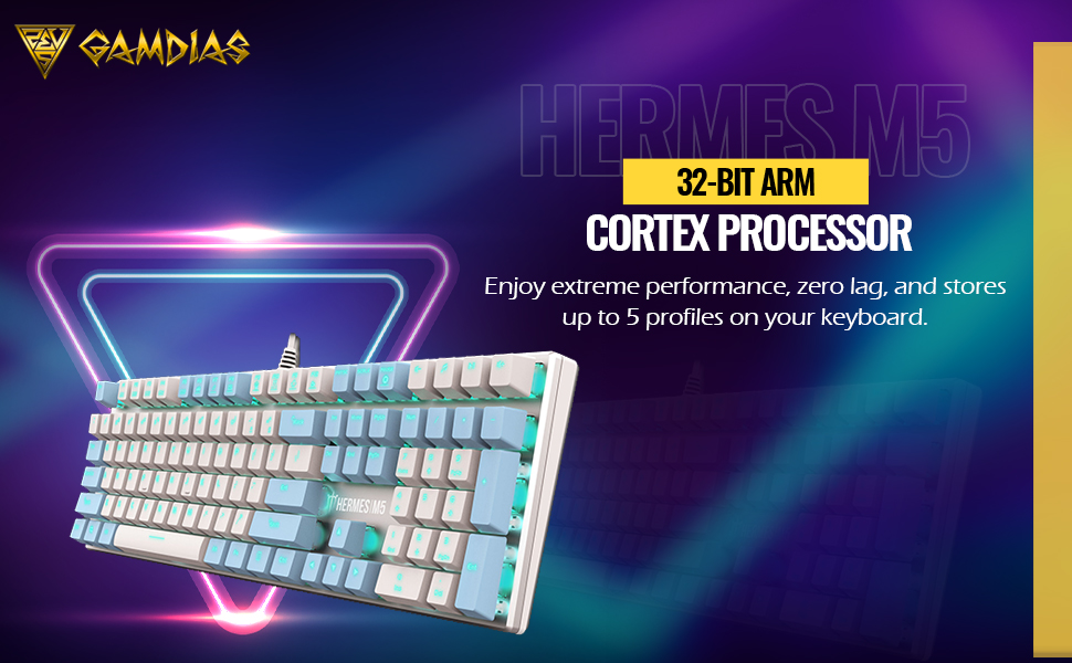 Amazon.in Buy GAMDIAS Hermes M5 Wired FullSize Mechanical Gaming