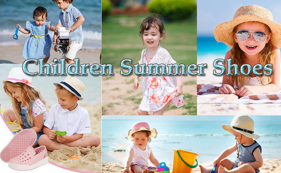 Boys Girls  Garden Summer Shoes