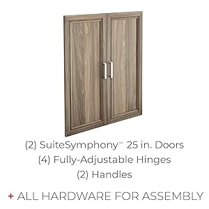 closetmaid, suitesymphony, wood, closet, organizer, drawer, door, clothes, storage, organization