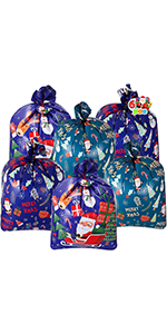 6 PCS Christmas Giant Gift Bags