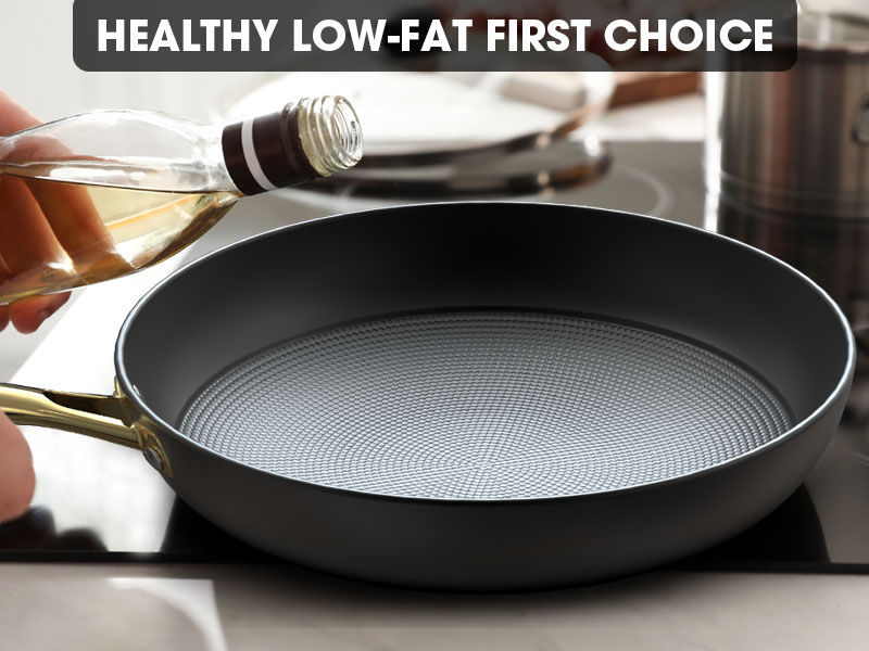 imarku Cast Iron Skillets, 12 Inch Cast Iron Pan