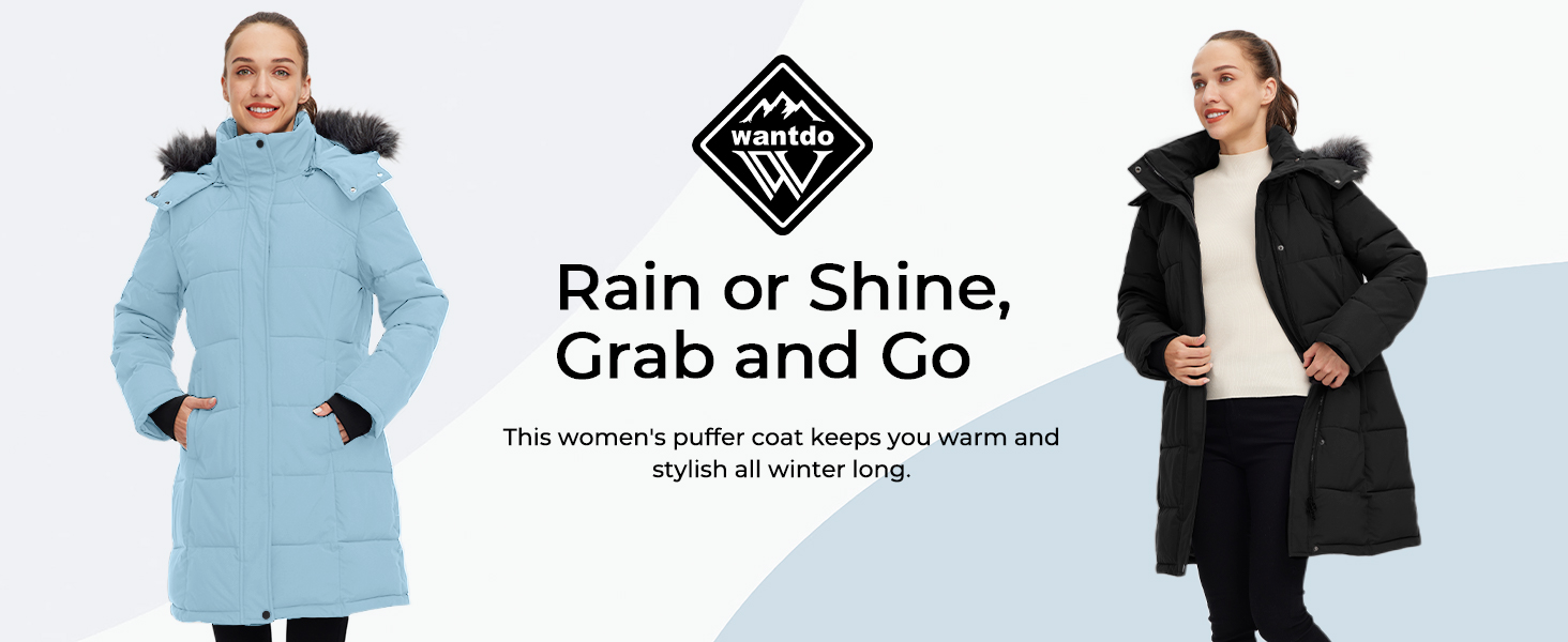 Long Puffer Jacket