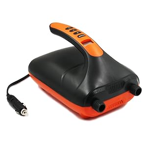 Amazon.co.jp: Dearsee SUP用 電動エアーポンプ 12V給電 20psi