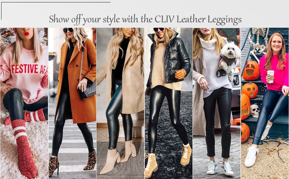 cliv leather leggings