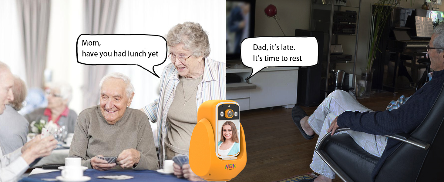 wireless Facetime Cam Voice Phone APP sound Video Calling Devices for grandparents elderly