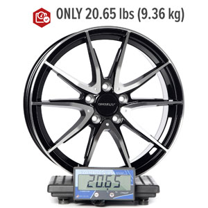 Amazon.com: Circuit Performance CP35 18x8 Wheel Gloss Black