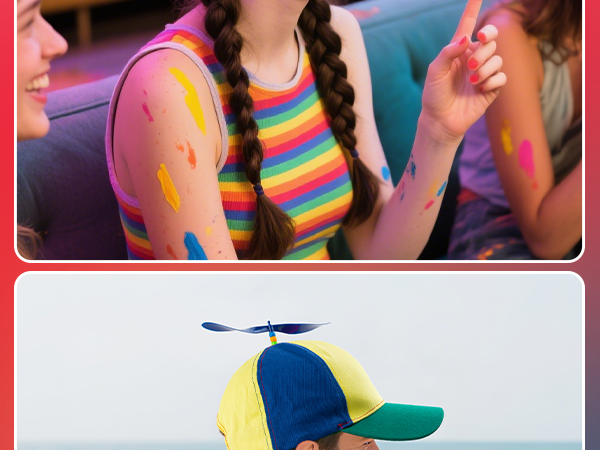 Detachable Adult Propeller Hat Baseball Cap