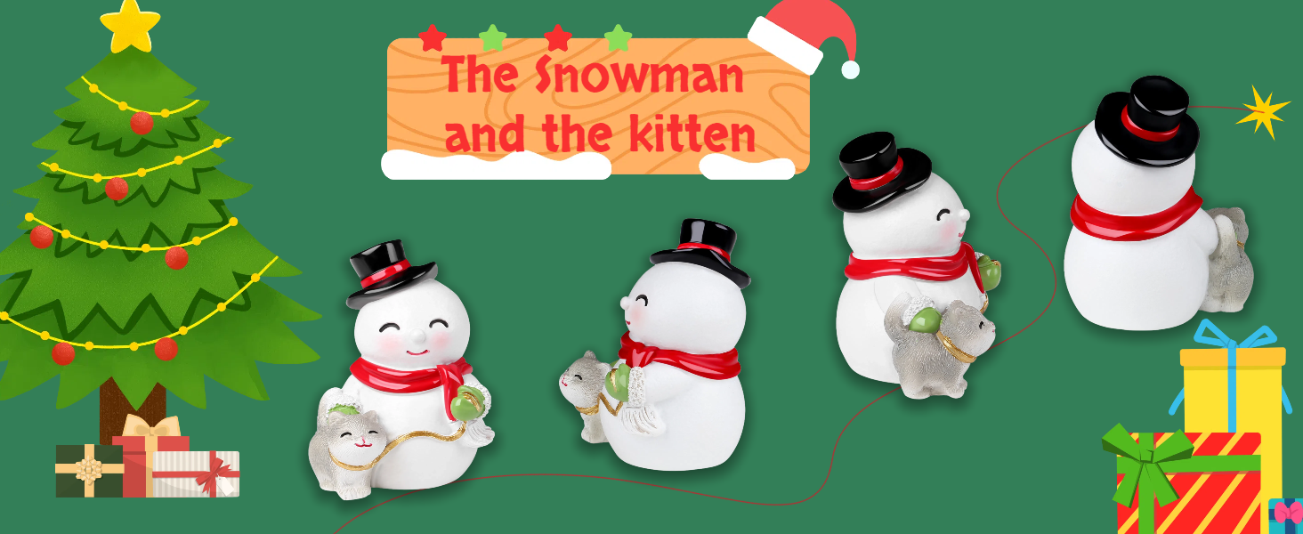 圣诞节中指摆件