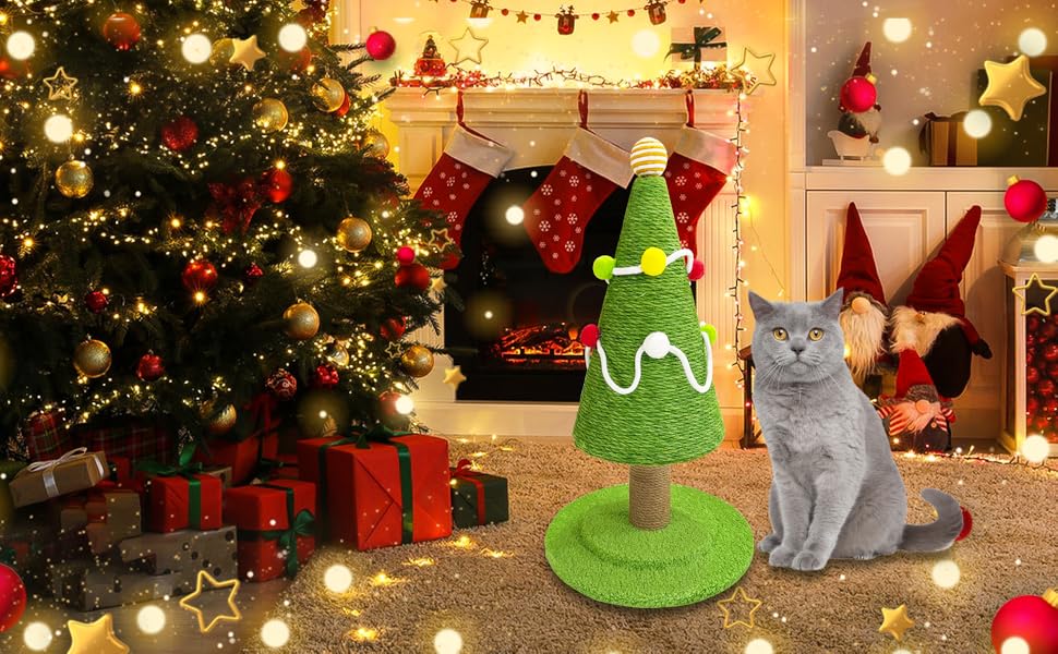 Christmas Cat Scratcher