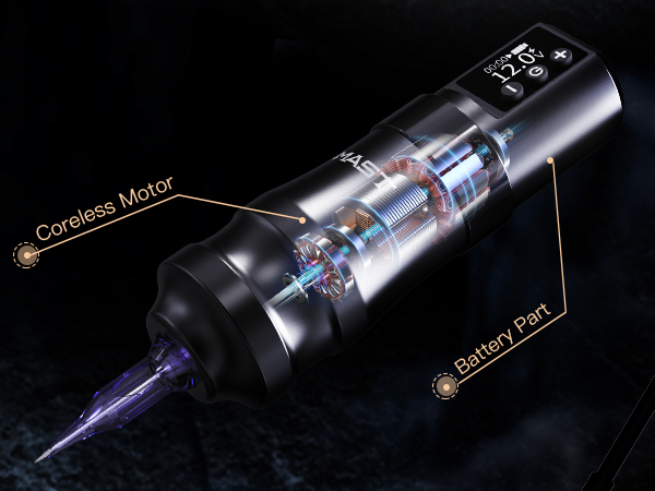 その他 Mast mini tattoo machine Amazon.com: Mast Mini Professional Tattoo Kit - Cordless