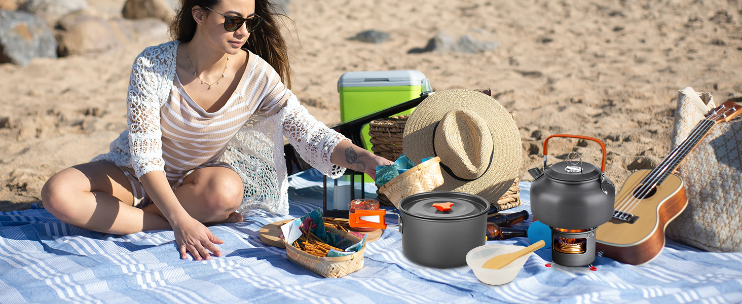 Camping Cookware Set