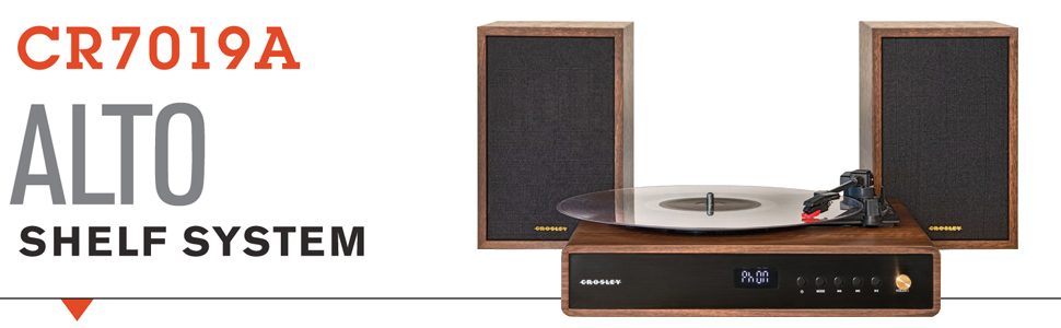 Sistema de tocadiscos alto CR7019A