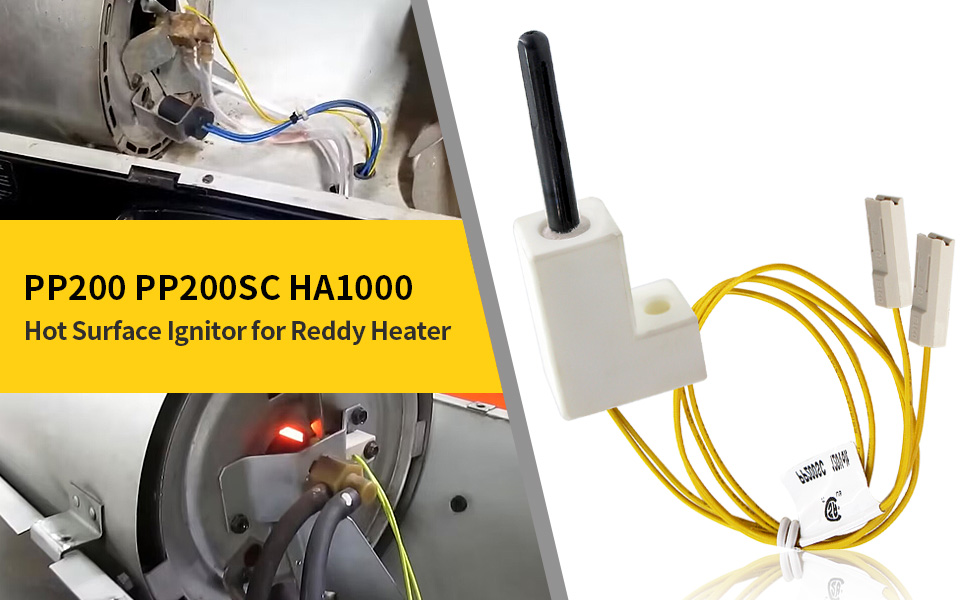 MCAMPAS PP200 PP200SC HA1000 Hot Surface Ignitor for Reddy