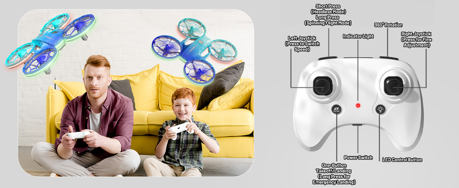 drine, flying drone, remote control introduce