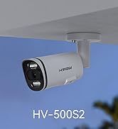 H.View 防犯カメラ 4K 800万画素 AIIP67HV-800G2A5 Amazon.co.jp: 【4K画質・フルカラー撮影・双方向音声】H.View