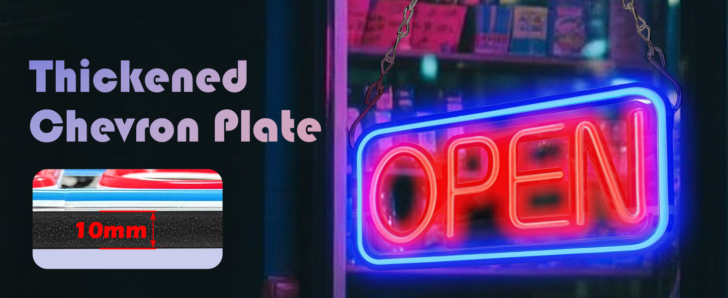 led open sign