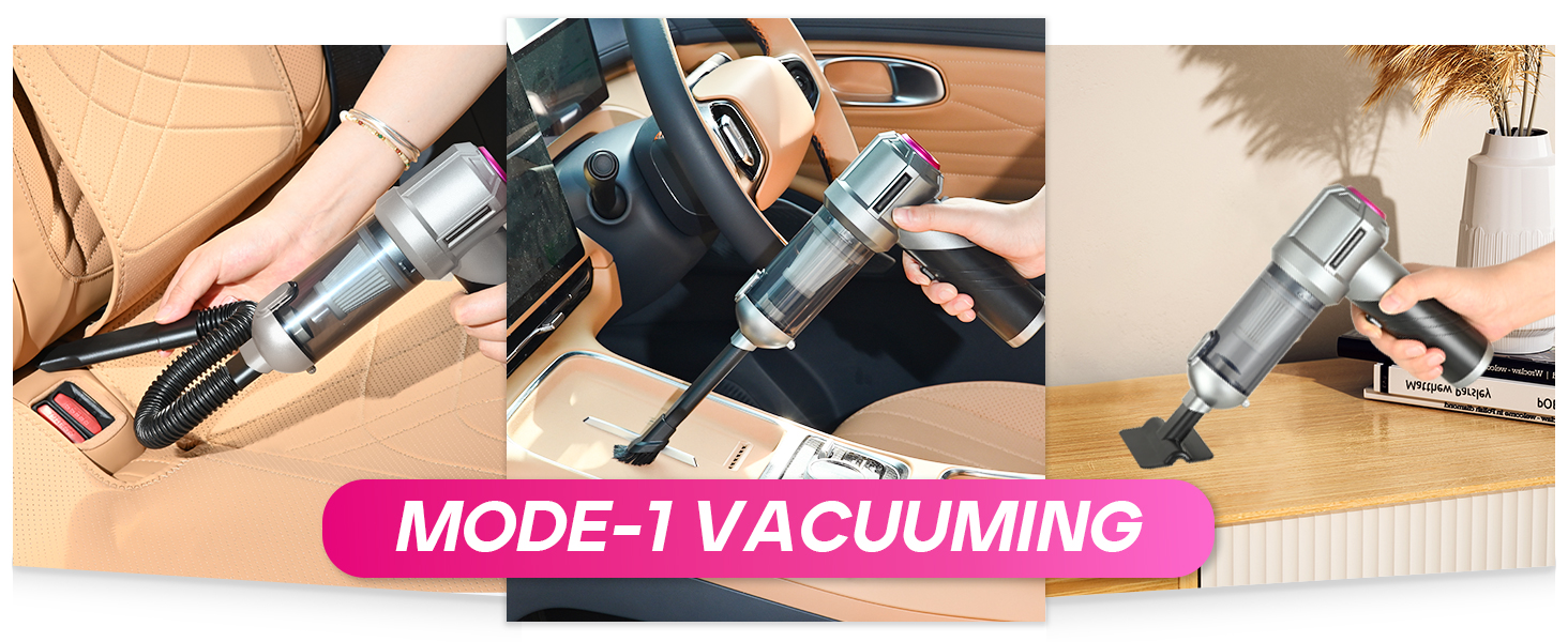 Mini Vacuum For Car Interior, Hard-to-Reach Corners