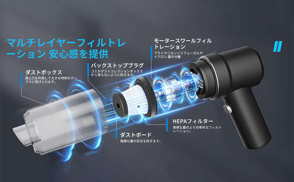 Amazon.co.jp: 【Amazon.co.jp限定】2025 ハンディクリーナー