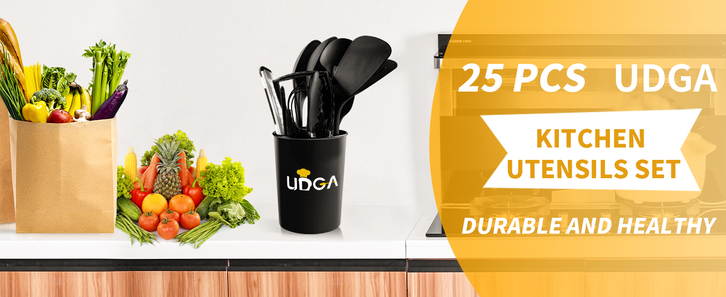 25pcs kitchen utensils set