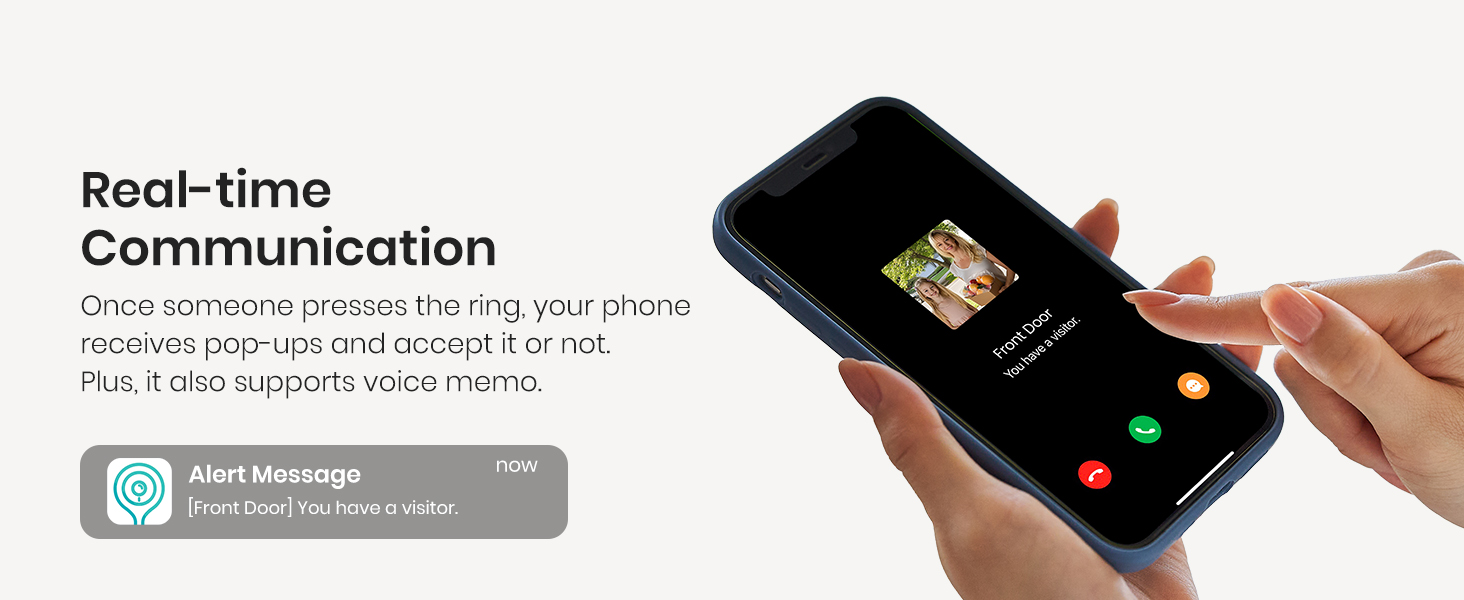 wireless video doorbell