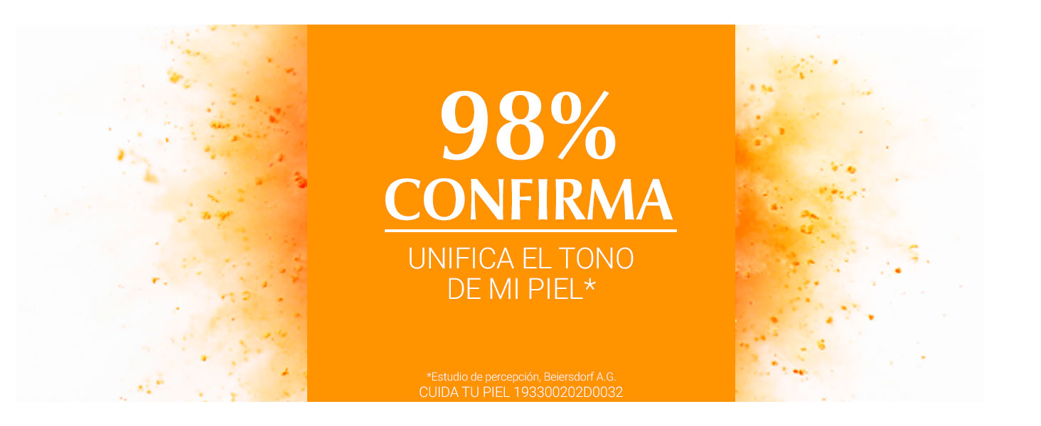 Resultados: unifica el tono de piel