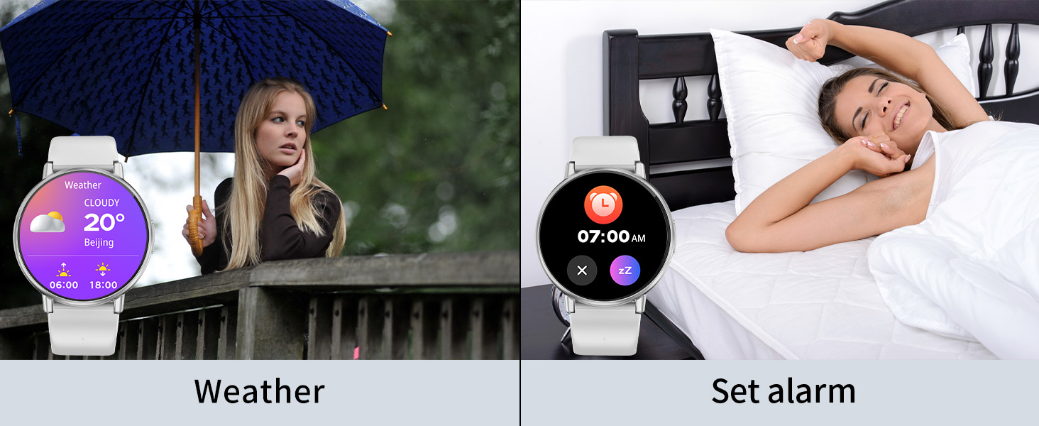 round smart watch android