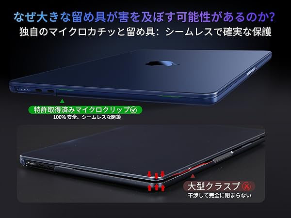 Amazon.co.jp: Soonjet対応 MacBook Air 15インチケース 2025