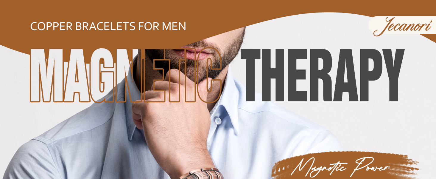 Pulsera de cobre para hombre