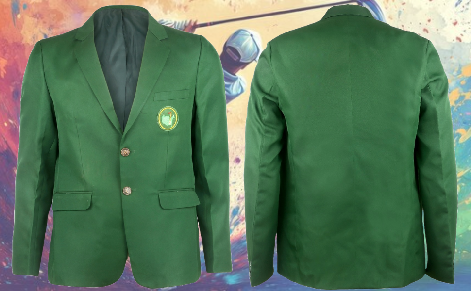 Mens Golf Blazer Slim Fit Sport Golf Coats, Sport Coats